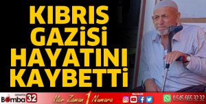 Kıbrıs Gazisi hayatını kaybetti
