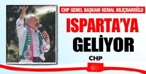 Kılıçdaroğlu Isparta'ya Geliyor