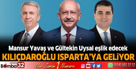 Kılıçdaroğlu'na eşlik edecekler