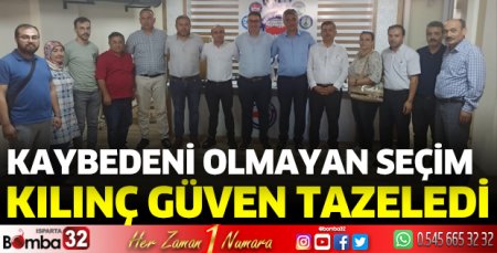 Kılınç güven tazeledi