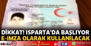 Kimliğe e-İmza yükleme işlemleri 50 ilde başlıyor