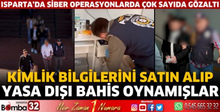 Kimlik bilgilerini satın alıp bahis oynamışlar