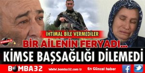 KİMSE BAŞSAĞLIĞI DİLEMEDİ