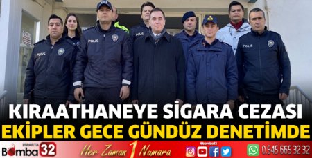 Kıraathaneye sigara cezası