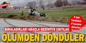 Kiralık araçla Gezmek istedi ama 