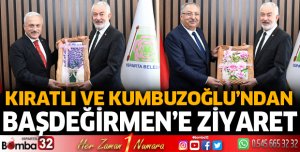 Kıratlı ve Kumbuzoğlu’ndan Başdeğirmen’e ziyaret