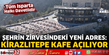 Kirazlıtepe Kafe açılıyor