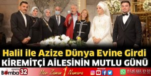 Kiremitçi ailesinin mutlu günü