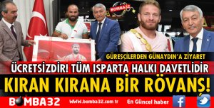 KIRKPINAR’IN RÖVANŞI ISPARTA’DA OLACAK
