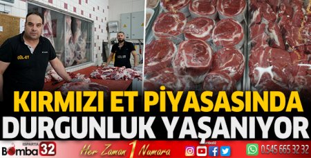 Kırmızı et piyasası durgun