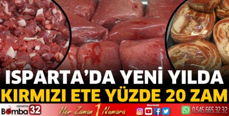 Kırmızı ete yüzde 20 zam