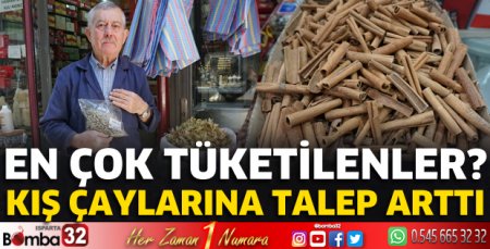 Kış çaylarına talep arttı
