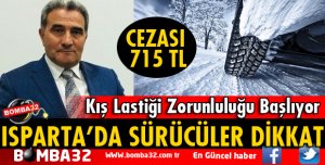 KIŞ LASTİĞİ ZORUNLULUĞU BAŞLIYOR