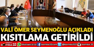 KISITLAMA GETİRİLDİ