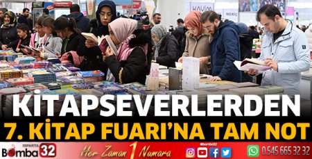 Kitapseverlerden 7. Kitap Fuarı’na tam not