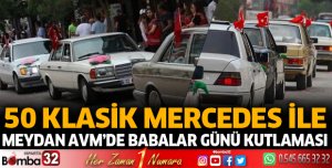 Klasik Mercedes Sevenler Kulübü Meydan Avm'de