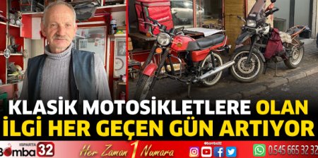 Klasik motosikletlere olan ilgi her geçen gün artıyor