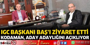Kodaman, aday adaylığını açıklıyor   