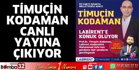 Kodaman canlı yayına çıkıyor