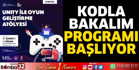 Kodla Bakalım programı başlıyor