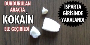 KOKAİN ELE GEÇİRİLDİ