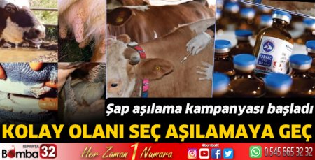 Kolay olanı seç aşılamaya geç