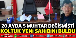 KOLTUK YENİ SAHİBİNİ BULDU