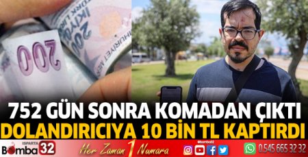 Komadan çıktı, dolandırıldı