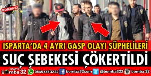 KOMANDO BIÇAKLI GASP ŞÜPHELİLERİ YAKALANDI