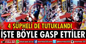 KOMANDO BIÇAKLI GASPÇILAR TUTUKLANDI