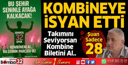 Kombine biletini al takımını destekle