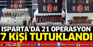KOM'DAN KASIM AYINDA 21 AYRI OPERASYON