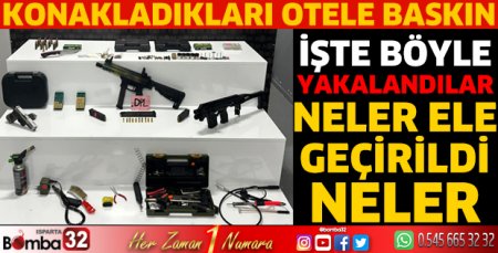 KOM'dan otel baskını