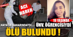 KOMŞUDA ACI HABER ! HENÜZ 19 YAŞINDAYDI...