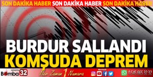 Komşuda deprem