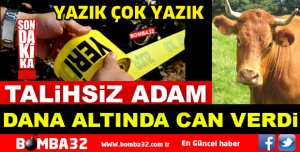 KOMŞU'DA ŞOK ÖLÜM