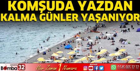 Komşuda yazdan kalma günler