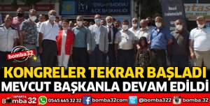 KONGRELER YENİDEN BAŞLADI