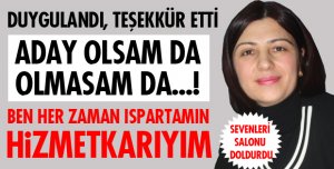 KONUŞURKEN SIK SIK TEŞEKKÜR ETTİ!
