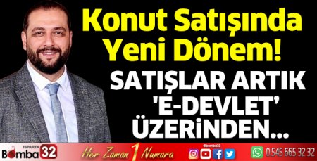 Konut satışında yeni dönem!
