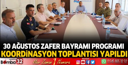 Koordinasyon toplantısı yapıldı