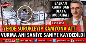 KÖPEK UYUŞTURUCU TÜFEKLE VURDUKTAN SONRA SÜRÜKLENEREK ÇÖP KAMYONUNA ATILDI