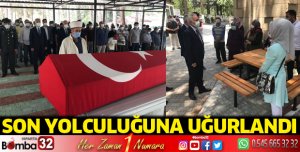 Kore Gazimiz son yolculuğuna uğurlandı