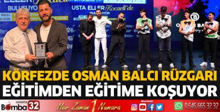 Körfezde Osman Balcı rüzgarı