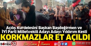 Korkmazlar Et açıldı