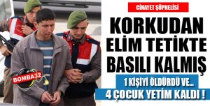 Korkudan Elim Tetiğe Basılı Kalmış