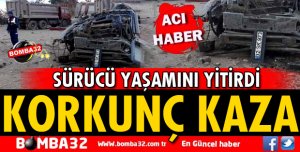 KORKUNÇ KAZA! 1 ÖLÜ 
