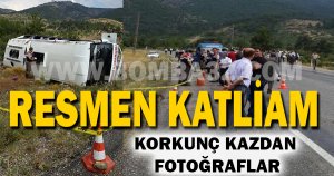 Korkunç kazadan ilk fotoğraflar
