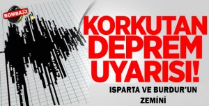 Korkutan Deprem Uyarısı