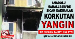 Korkutan yangın